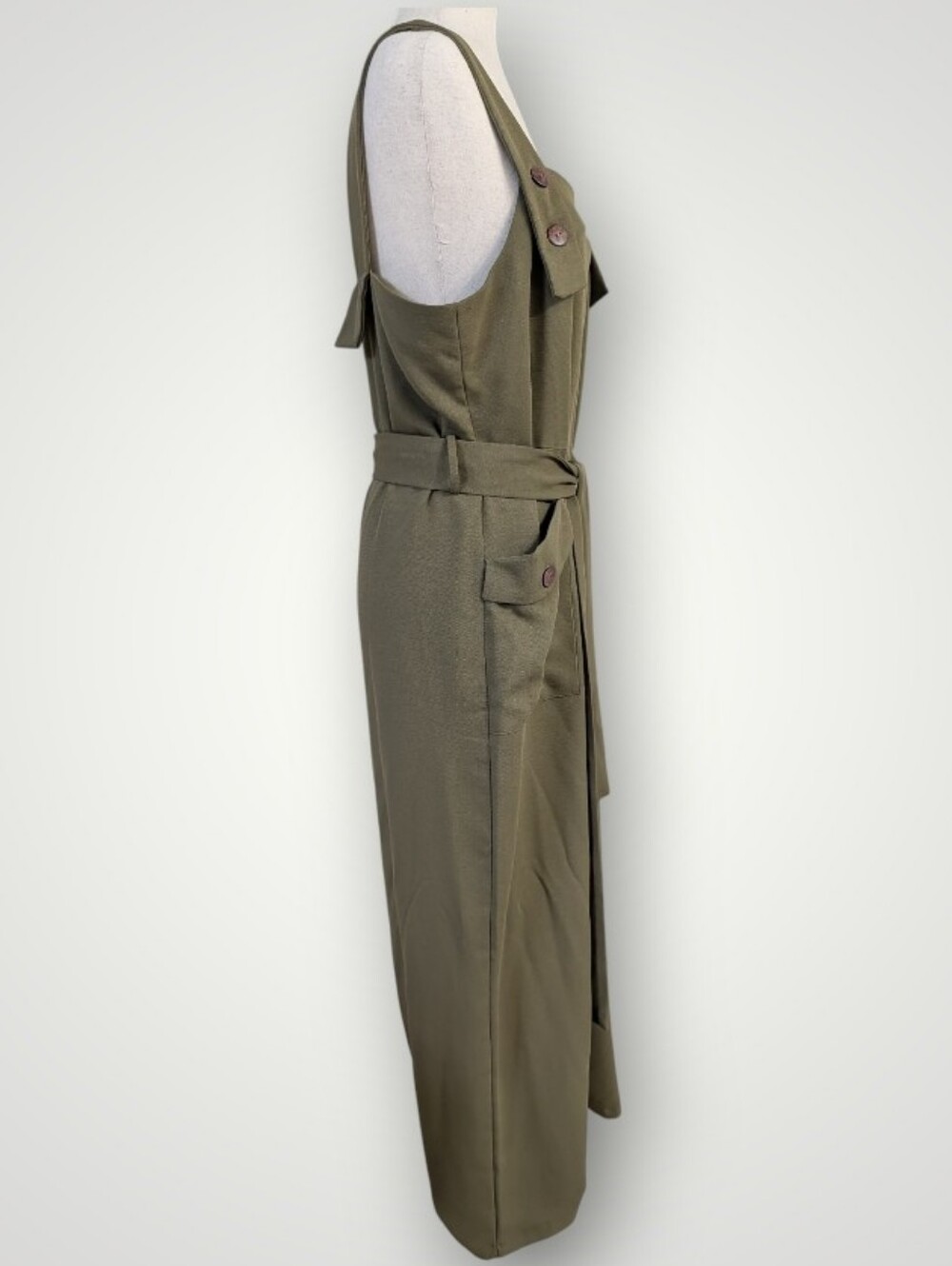Topshop NWT Women’s Pinafore Wide Leg Jumpsuit - Picture 7 of 14